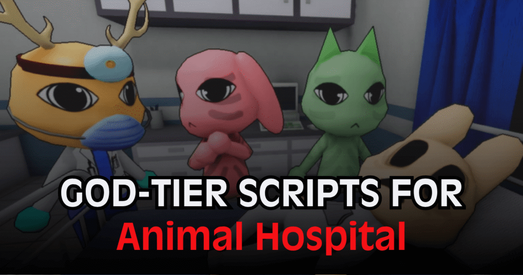 God-Tier Animal Hospital Script - Auto Work, Auto Heal & Full Shift Automation