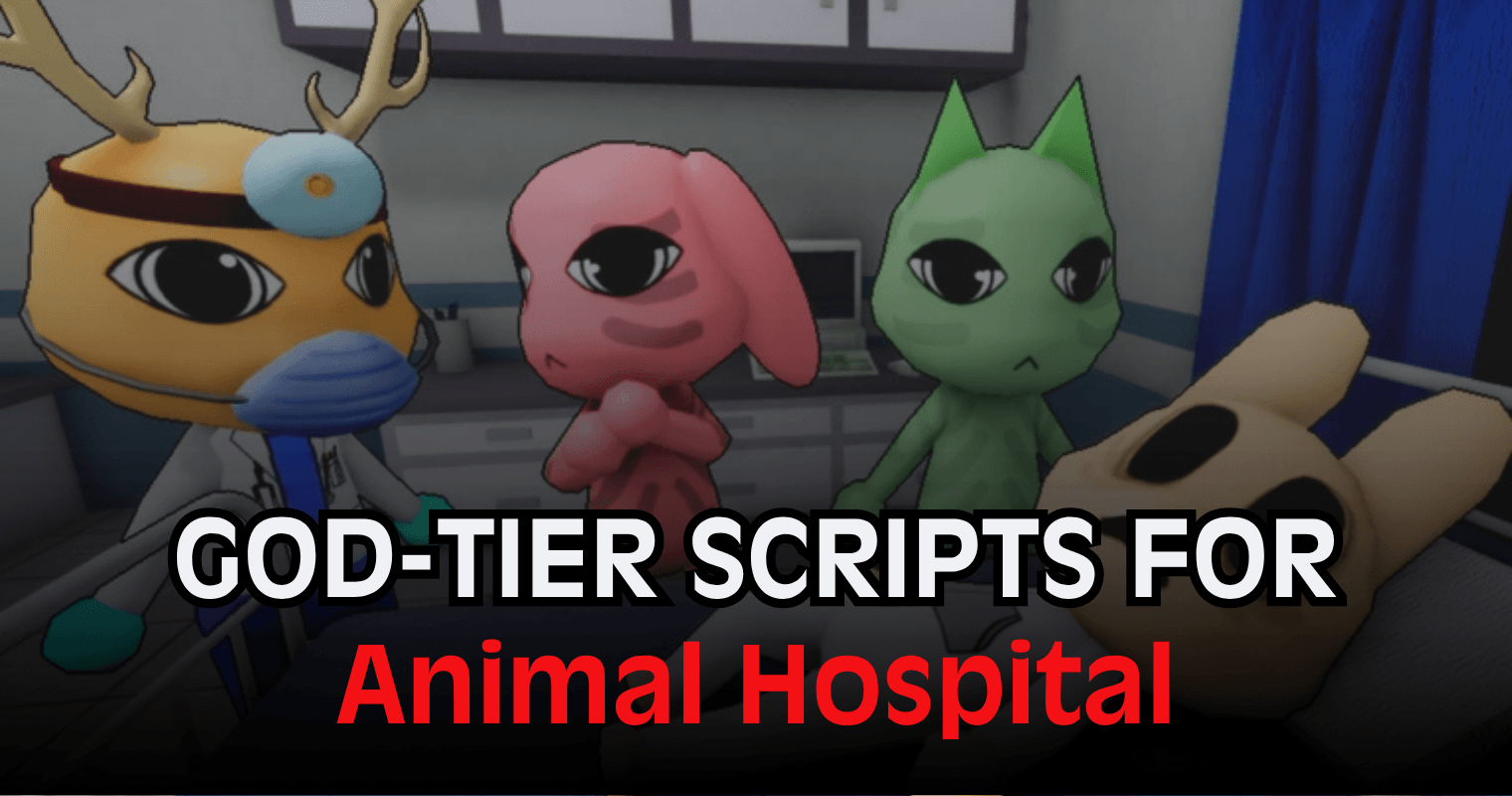 God-Tier Animal Hospital Script - Auto Work, Auto Heal & Full Shift Automation