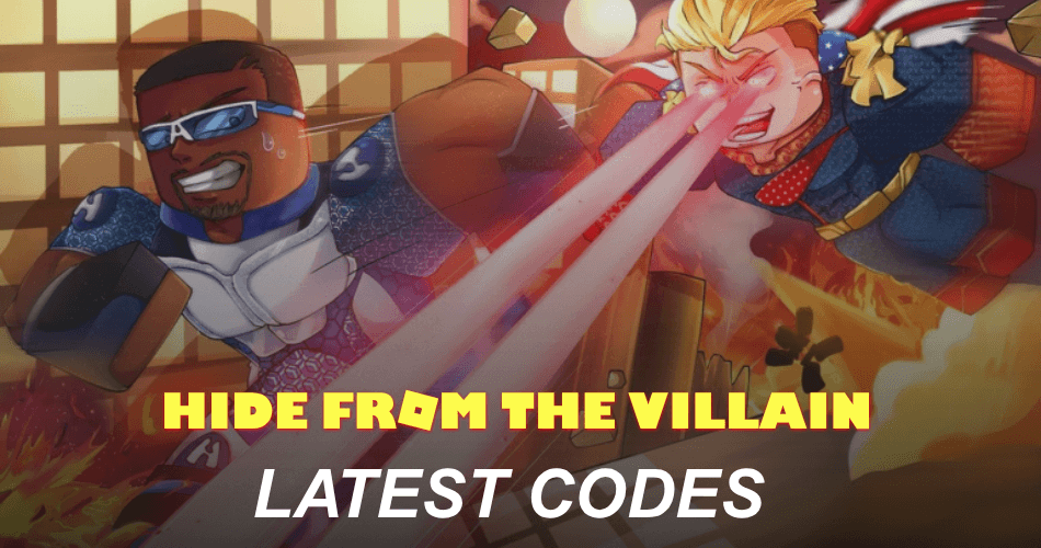 Hide From The Villain Codes