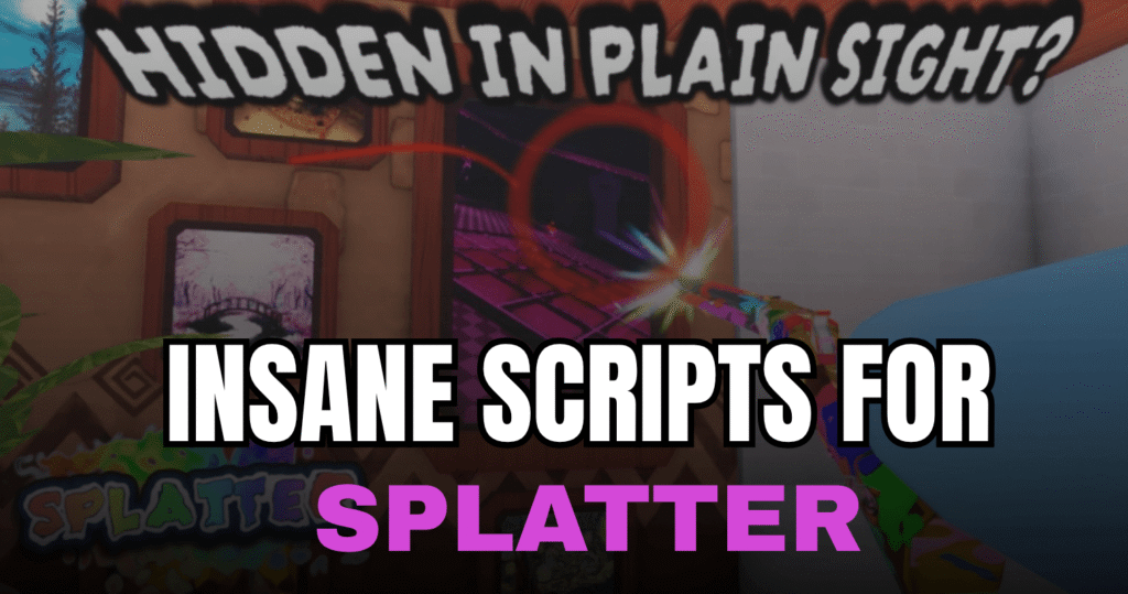 Insane SPLATTER Script – Players ESP, Box, Tracer & Distance