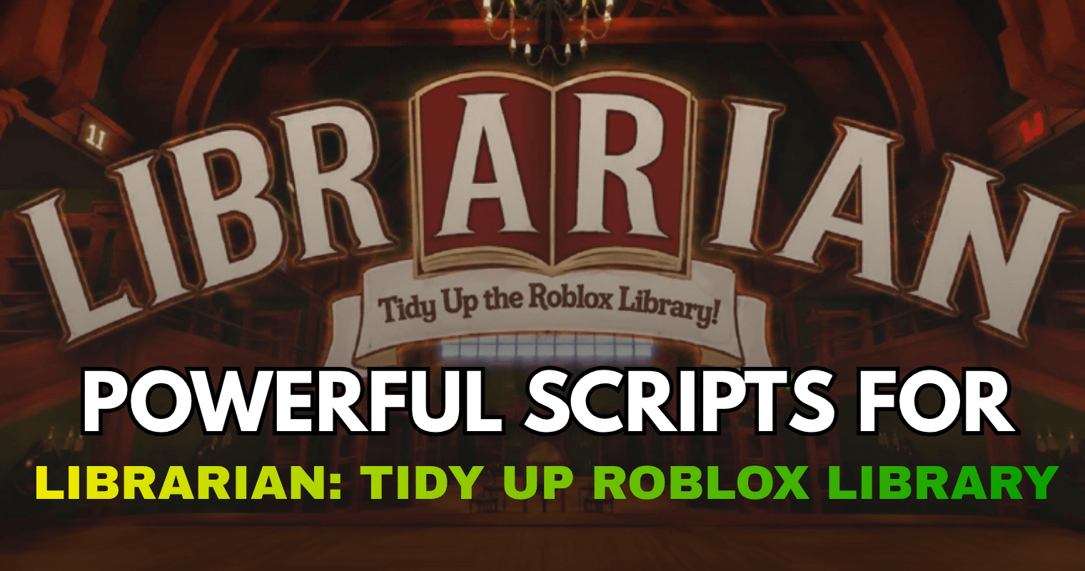 Powerful Librarian Tidy Up Roblox Library Script - Auto Put All Books & Auto Rebirth