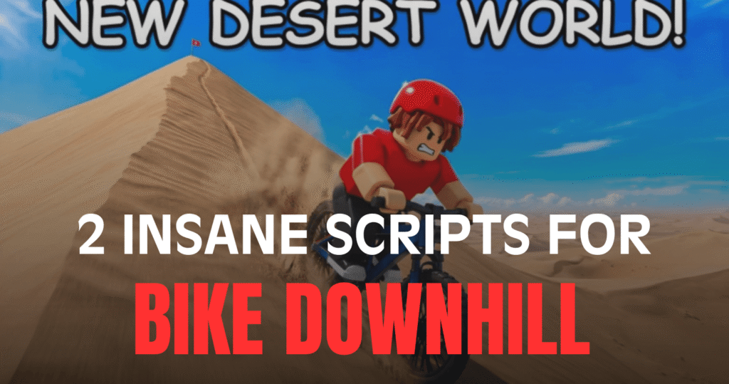 2 Insane Bike Downhill Scripts - OP Coin Farm Auto Ride Wins