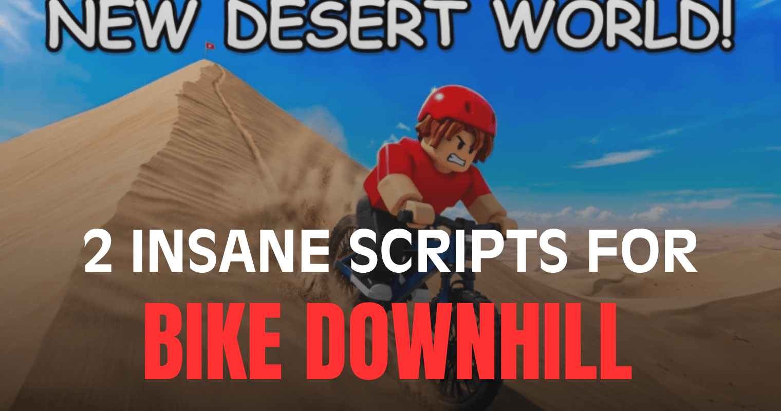2 Insane Bike Downhill Scripts - OP Coin Farm Auto Ride Wins