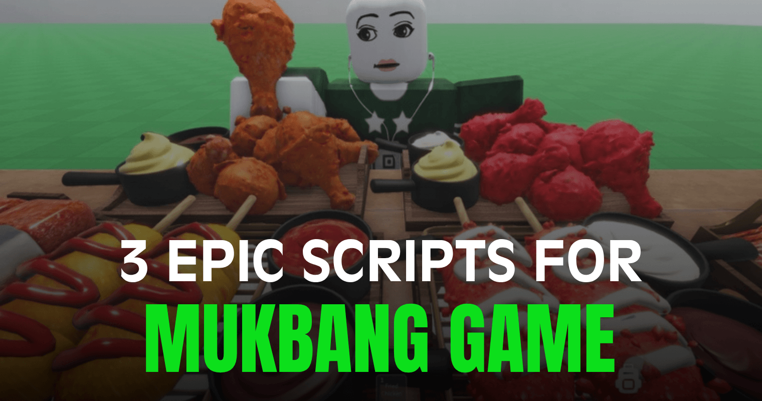 3 Epic Mukbang Game Scripts - OP Auto Bites Insta Food Crash Server
