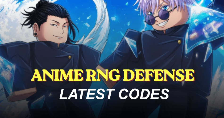 Anime RNG Defense Codes