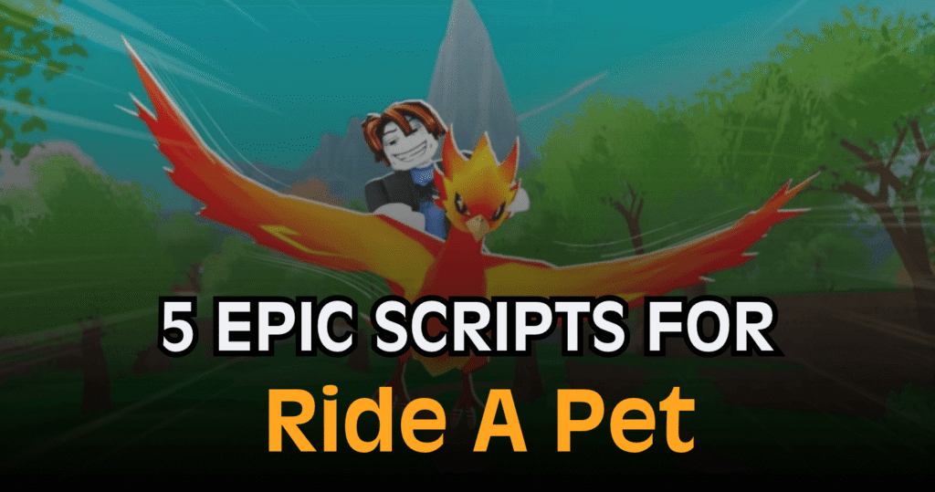5 Epic Ride A Pet Scripts - Auto Farm, Auto Hatch & Rebirth