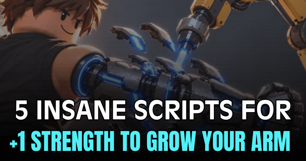 5 Insane +1 Strength to Grow Your Arm Scripts - Auto Farm, Auto Steal & Upgrades