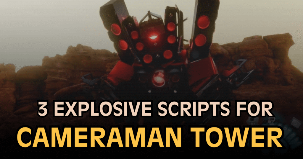 3 explosive Cameraman Tower Defense Scripts – Auto Play, Macro & Auto Upgrade
