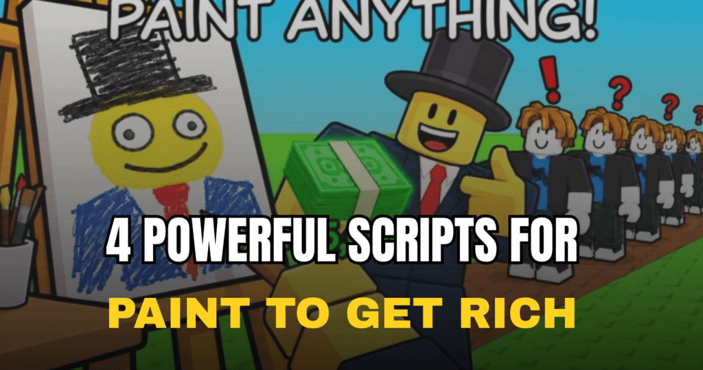 4 Powerful Paint To Get Rich Scripts - Auto Paint, Custom Images, ESP & Auto Win